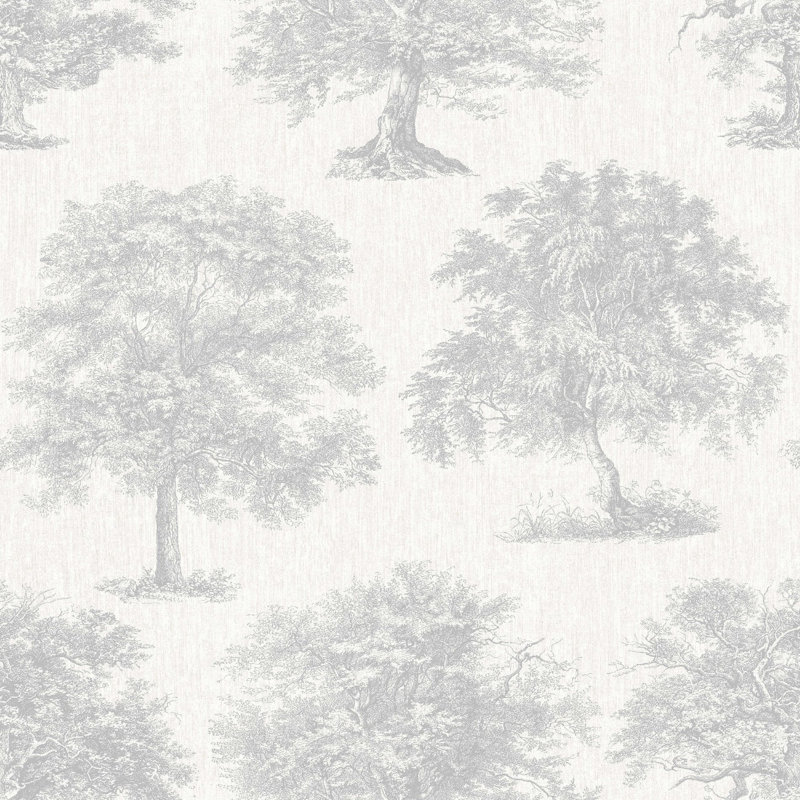 Superfresco Easy Enchanted Tree Wallpaper, Silver