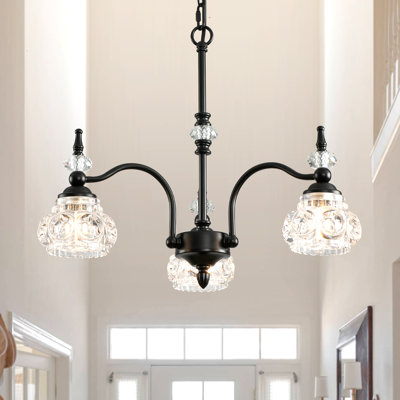 3 - Light Dimmable Classic / Traditional Chandelier