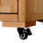 Topmax 65''H Large Garden Storage Potting Bench With Lockable Wheels, Wood Outdoor Kitchen Island With Stainless Steel Top, Drawers, Door Shelves And Hutch For Grilling-124923910