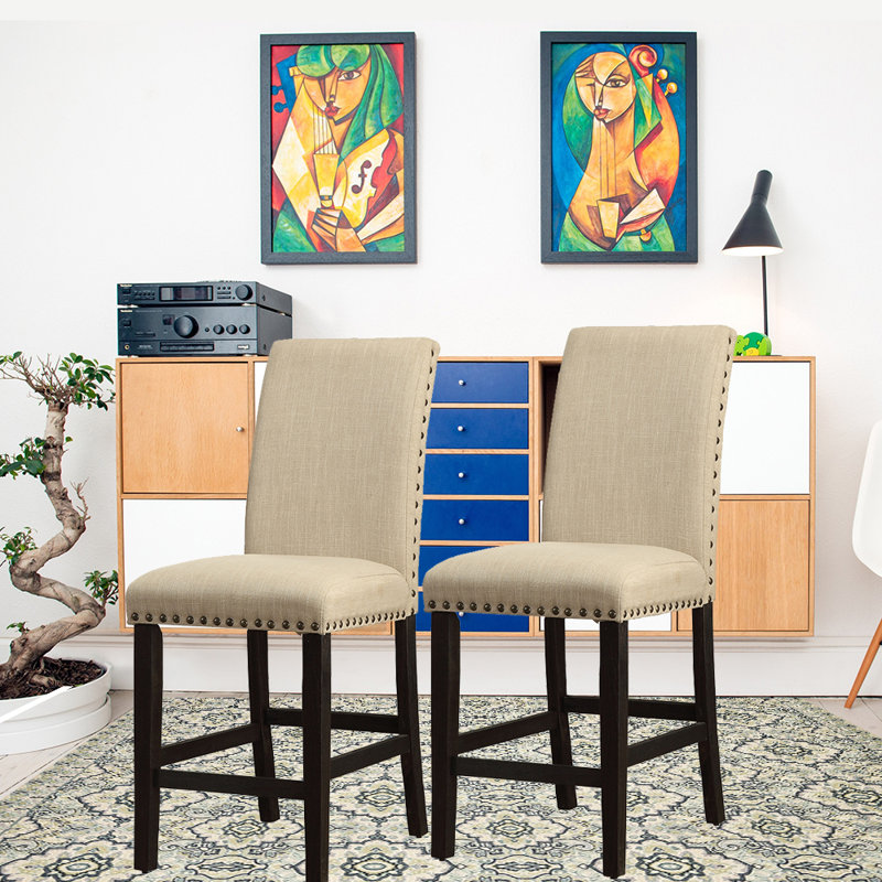 Gleda Upholstered Counter Stool