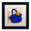 Gallucci, «Flower Purse Yellow on Blue» par Roderick Stevens, impression encadrée-69760880-13606558-13606560