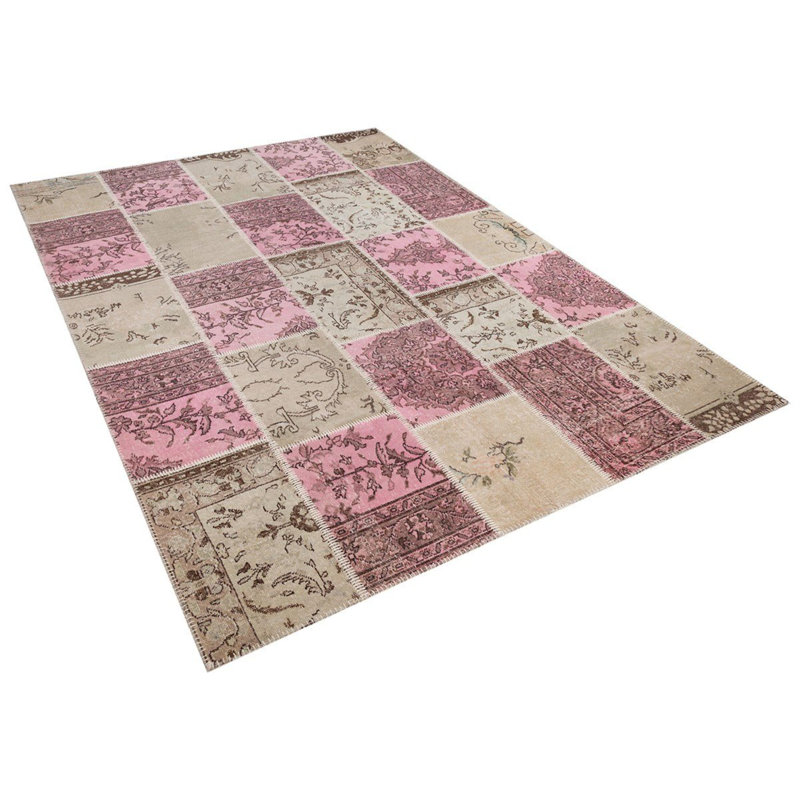 Tapis beige moderne fabriqué à la main Modern