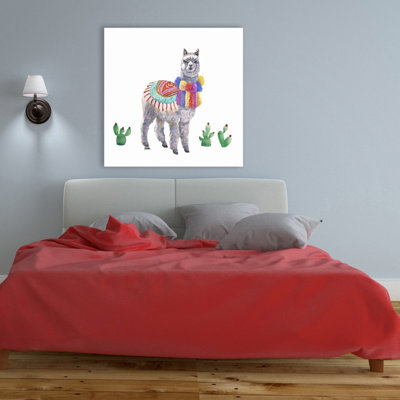 Lama traditionnel péruvien
