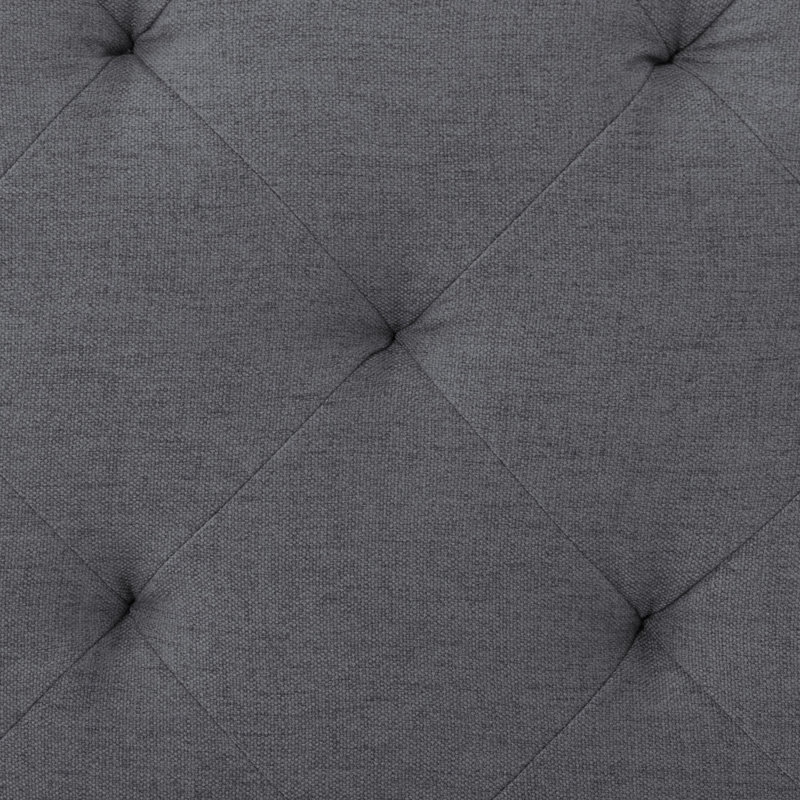 Linen Upholstered Rectangular Headboard, Floor-Standing