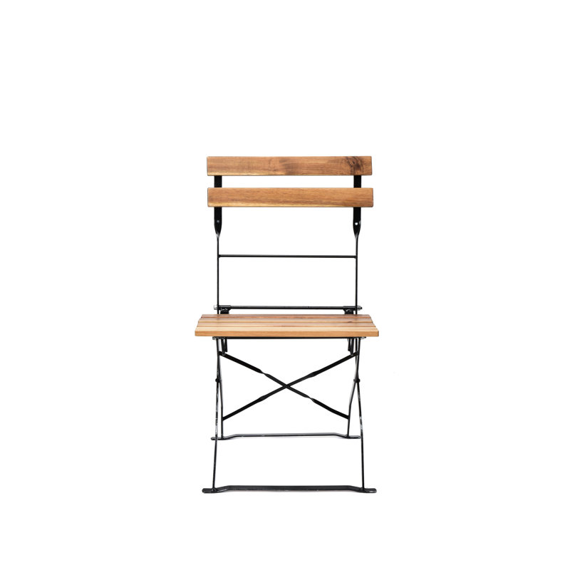 Chaise pliante en métal french jardin