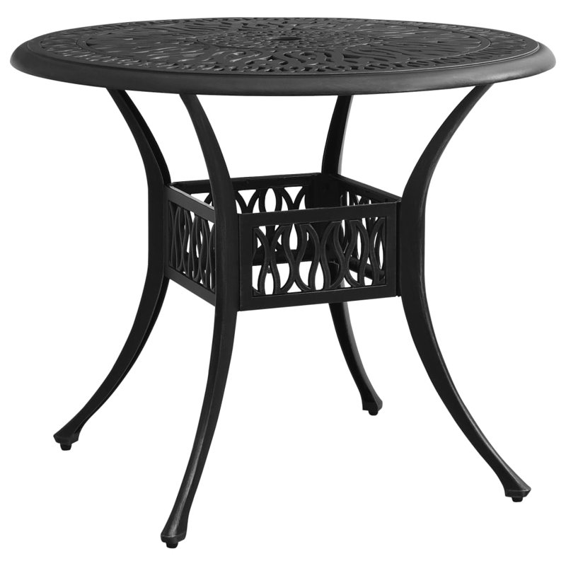 Table basse Florentine, Noir, Noir, L 35,4 po x L 35,4 po x H 29,1 po