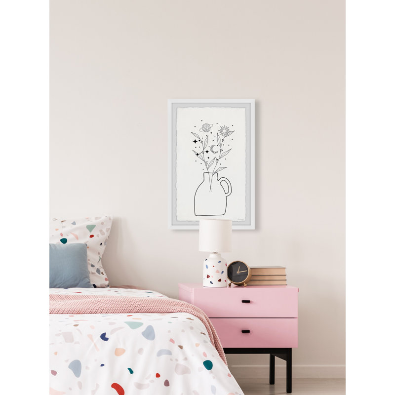 La troisième dimension - Peinture encadrée, H 12 po x l 8 po x P 1,5 po