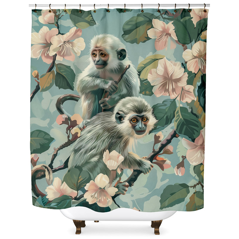 Kenshayla Shower Curtain, 84"H x 71"W