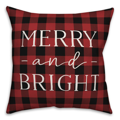 Housse de coussin décoratif joyeux et brillante 