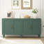 Buffet, armoire de rangement de cuisine avec 4 portes et tablettes réglables l 63 po Hayter-1851292953