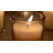 48-Pack Clear Glass Votive Candles – 10–12 Hour Long Burn, Unscented, Ivory, Bulk Set for Weddings, Events & Table Centerpieces – Hosley