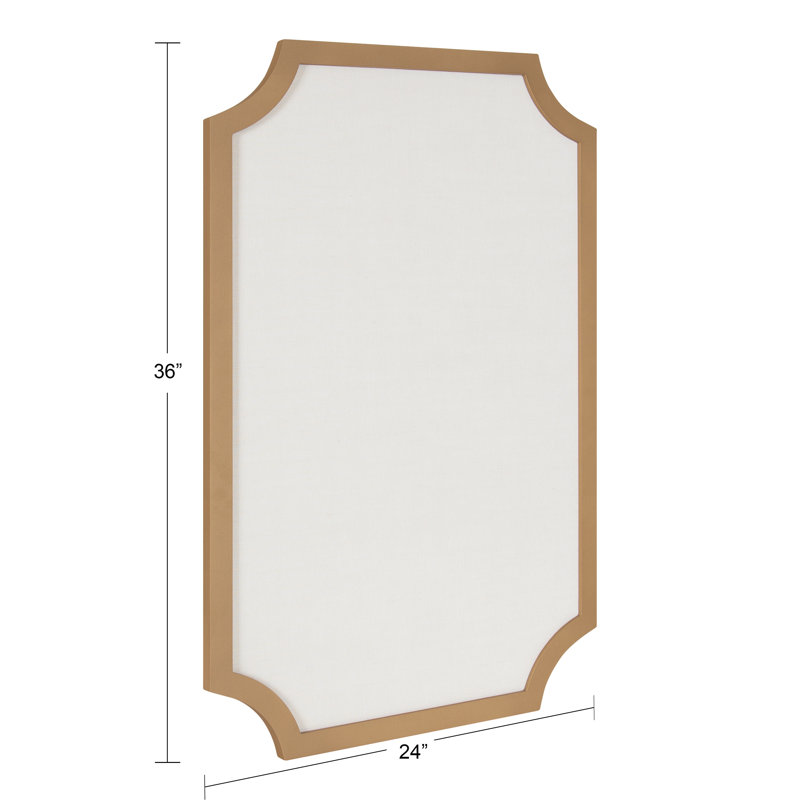 Scalloped Wall Mounted Pinboard