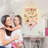 Macrame Photo Display Wall Decor with Lights, 30 Clip Picture Frame Collage-1384708148