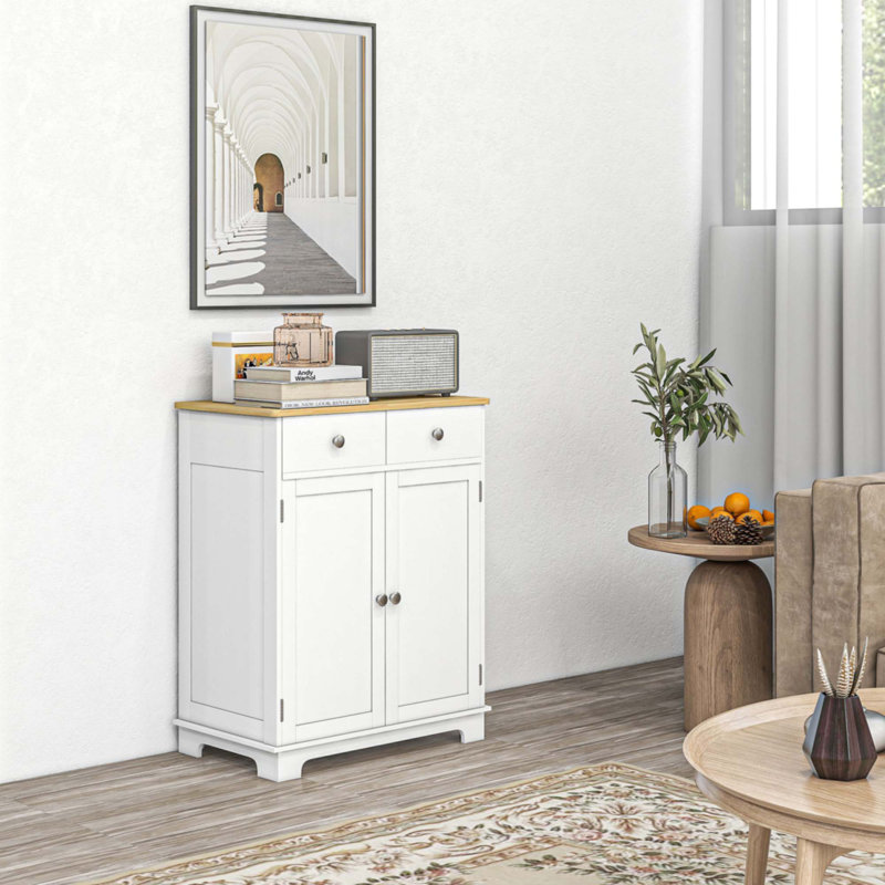 Buffet avec comptoir en bois massif