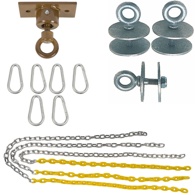 Light Duty Tire Swivel Kit, Yellow