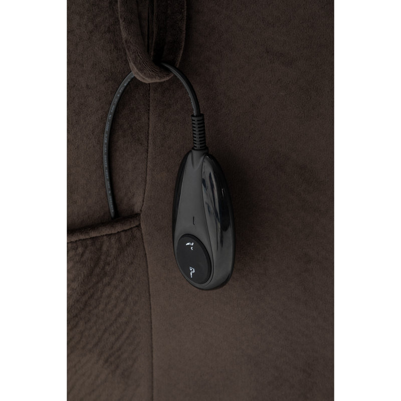 Fauteuil inclinable électrique pour personnes âgées, Marron foncé