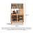 Modern Simple Multi-Functional Large Capacity Pantry