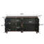 Buffet 59,8 "avec motif en nid d'abeille, armoire d'appoint moderne