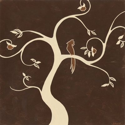 Willow Fresco II by June Erica Vess - Wrapped Canvas Painting