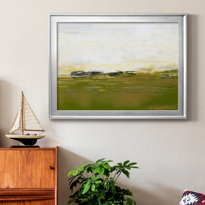 «From The Terrace III», toile encadrée de qualité supérieure - prête à être accrochée