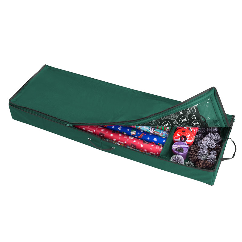 Organisateur de rangement de papier d'emballage, Vert