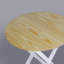 Table pliante ronde 100% bois massif sans assemblage requis
