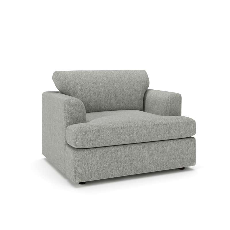 Brooks Binford Accent Chair, Ticket Smoke