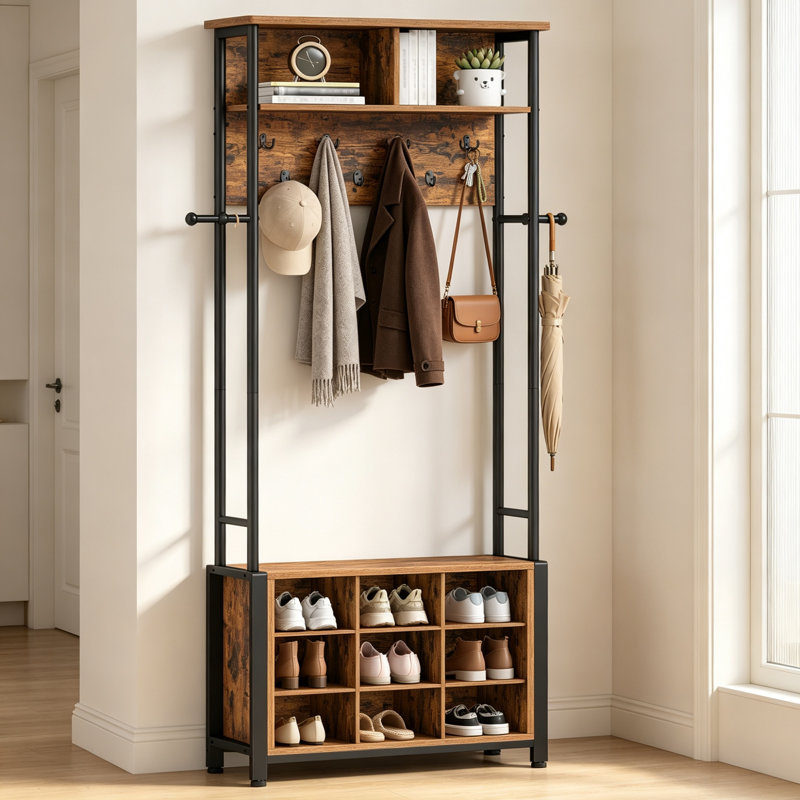 87 cm W Hall Tree