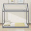 Lit maison en bois-386218981