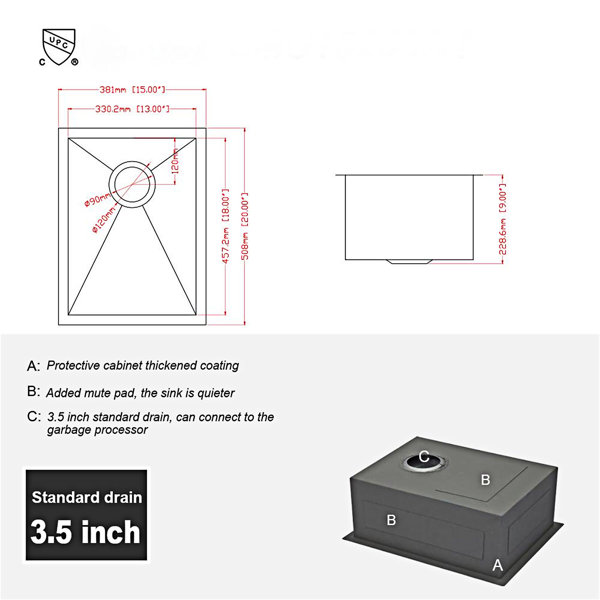 Dimensions du produit