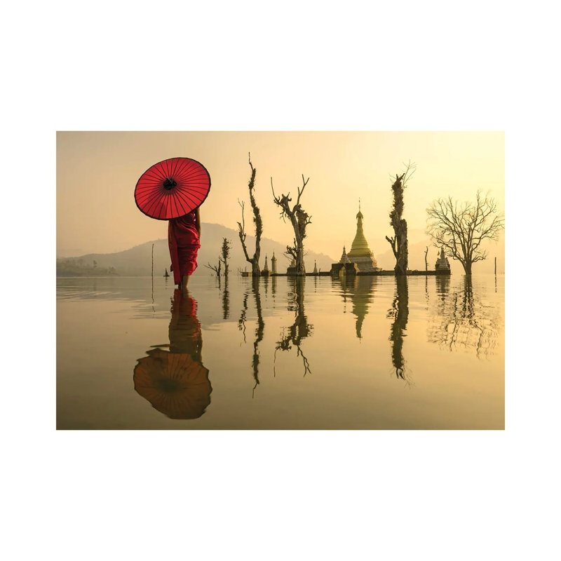 Magic Morning by Zay Yar Lin - Wrapped Canvas Gallery-Wrapped Canvas Giclée, 66.04 cm H x 101.6 cm W