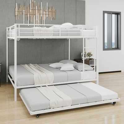 Queen Size Bunk Bed With Trundle