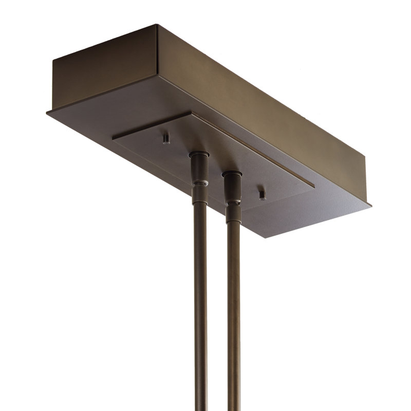 Folio Kitchen Island Linear LED Pendant, Bronze