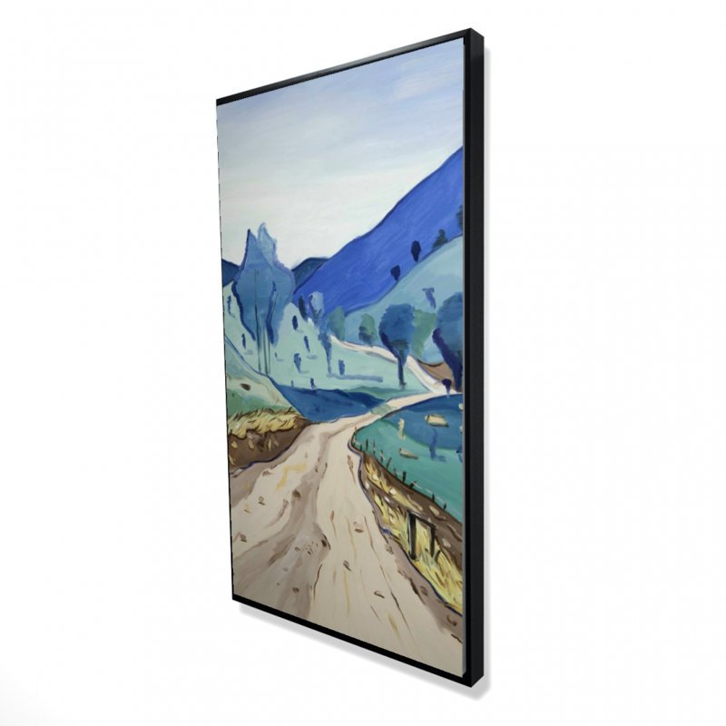 Tuscany trail - 24"x48" Framed canvas