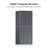 PURPLE LEAF Hardtop Grill Gazebo for Patio Aluminum Barbeque Canopy with 24 Clear Light Bulbs and Shelves Double Tiered Grey Outdoor BBQ Gazebo-114335412