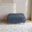39.8cm Wide Square Solid Colour Standard Ottoman-284355662