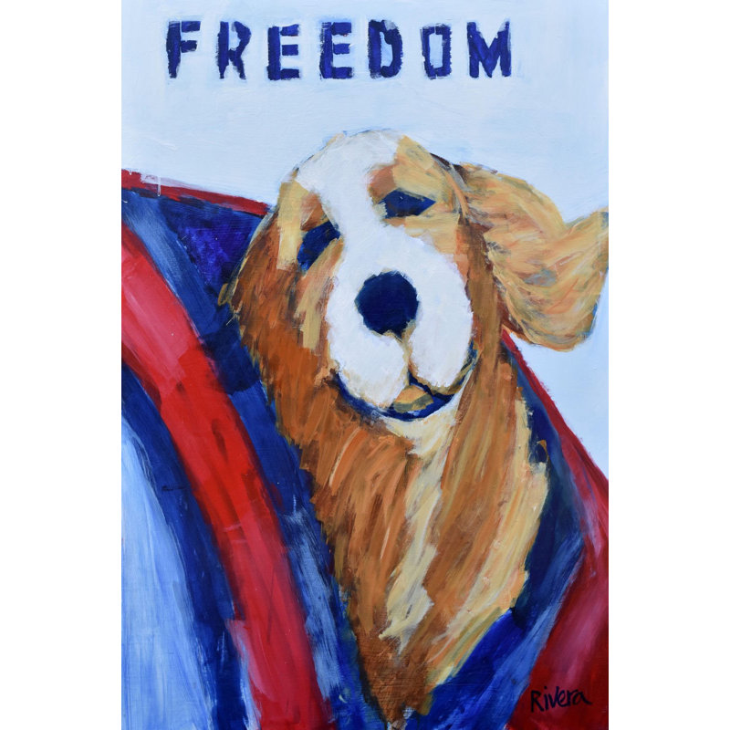 Michelle Rivera - Wrapped Canvas Painting, 76cm H x 51cm W