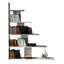 Bibliothèque murale Anuj, 47,9 x 47,2 x 7,7 pouces | 100% panneau de particules enduit de mélamine, épaisseur: 0,7 pouce | Nombreuses tablettes, hauteur de tablette réglable: 9,8 pouces | Parfait pour le bureau à domicile et le salon, design élégan-1249825280