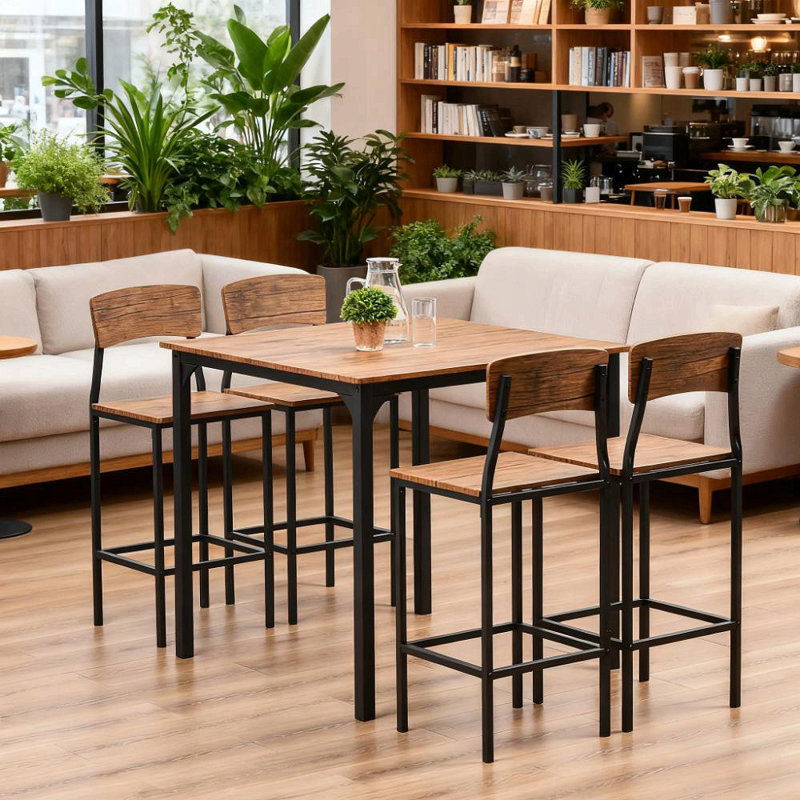 5-Piece Counter Height Bar Table
