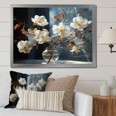 " White Yellow Dogwood Stillife "