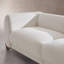 Ensemble de salon 2 pièces Morgan - Canapé et chaise avec pieds noyer-1869215911