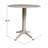 Extendable Round Solid Wood Dining Table-87227734