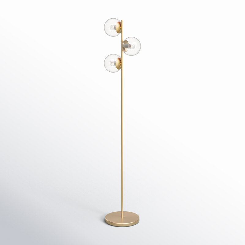 Bridgnorth 65'' Gold Floor Lamp