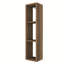 Modern Wall Shelf, Walnut Colour, 8.7 x 35.4 x 7.3 Inches | 100% Melamine Coated Particle Board, Shelf Height: 11.1 Inches | Wall-Mounted Design, Stylish & Functional for Home or Office, Space-Saving Solution-1440646611