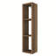 Tablette murale moderne, couleur noyer, 8,7 po x 35,4 po x 7,3 po | 100% panneau de particules enduit de mélamine, hauteur de la tablette: 11,1 pouces | Conception murale, élégante et fonctionnelle pour la maison ou le bureau, solution peu encombrante-1440646611