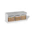 Bastogne Polyester Blend Upholstered Storage Bench-85770744-18539502