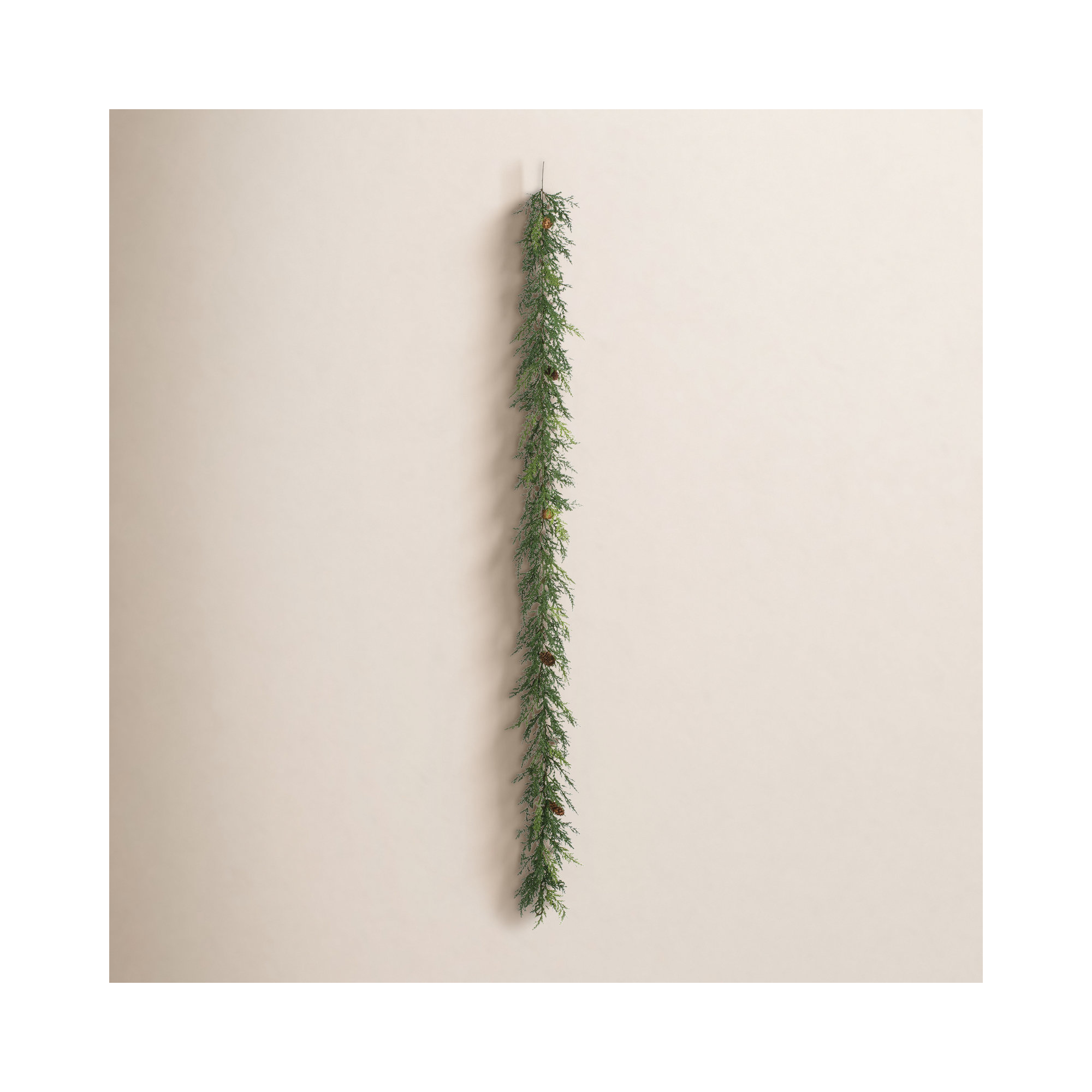 72" Faux Arborvitae Garland