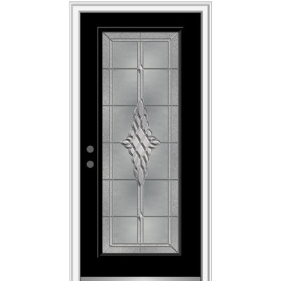 Grace 80'' Fiberglass Front Entry Doors