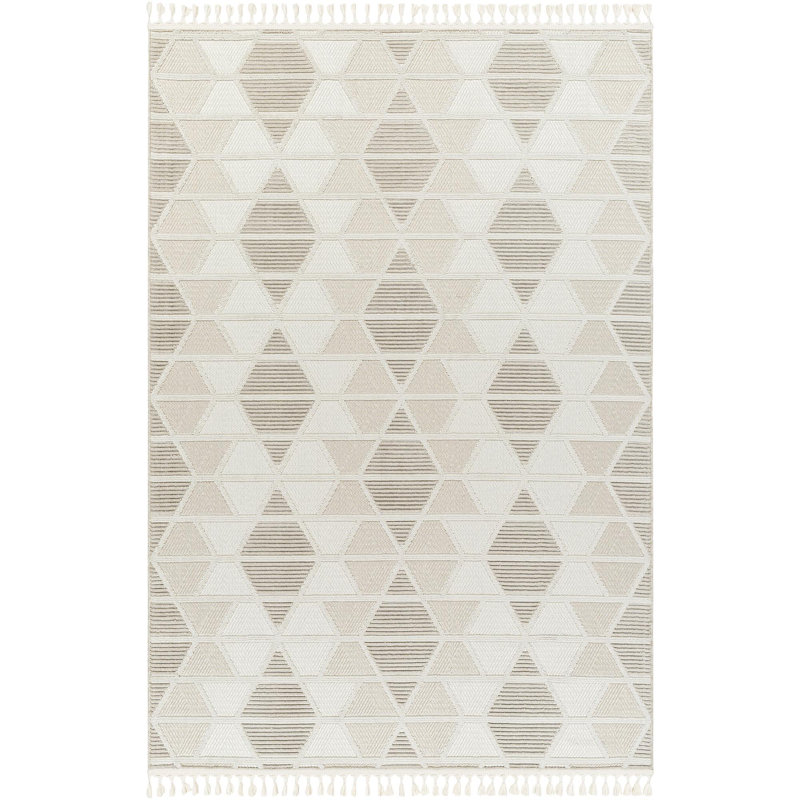 Southwestern Indoor Rug, Rectangle 9'2" x 12'