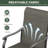4 - Person Round Dining Set With Swivel Chairs-1162332151